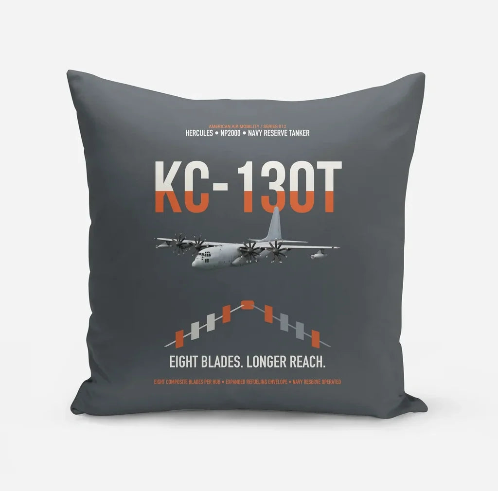 KC-130T NP2000 design on gray pillow