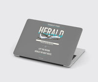 Thumbnail for Handley Page HPR.7 Dart Herald design on gray MacBook case