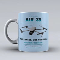 Thumbnail for Air 3S Mug design on light blue dji