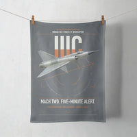 Thumbnail for Dassault Mirage IIIC design on gray towel