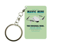 Thumbnail for DJI Mavic Mini Key Chain design on light green key chain
