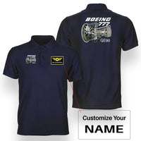 Thumbnail for Customisable Boeing 777 Polo Shirt - view 11