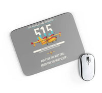 Thumbnail for De Havilland Canadair 515 design on gray rectangle mouse pad