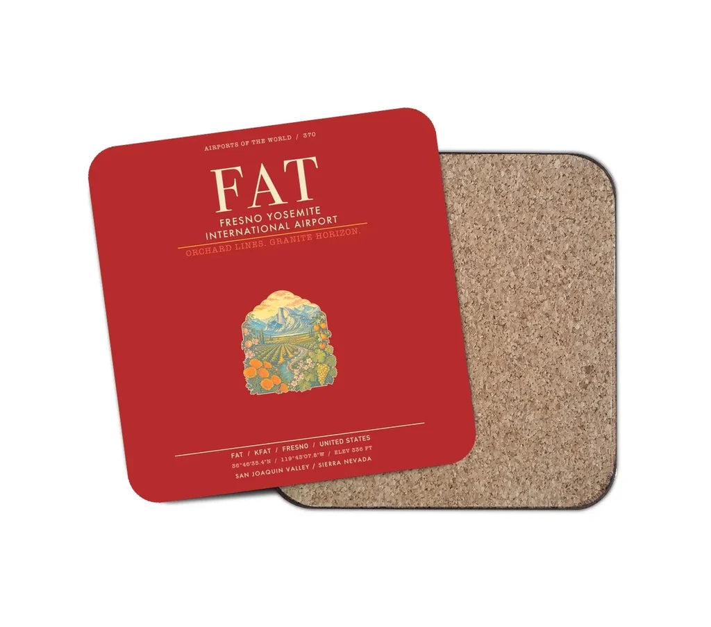 Fresno Yosemite International Airport FAT - Red