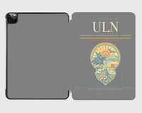 Thumbnail for Chinggis Khaan International Airport (ULN) design on gray ipad tablet case