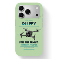 Thumbnail for DJI FPV Case design on light green iphone case