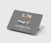 Thumbnail for E-7A Wedgetail design on gray MacBook case