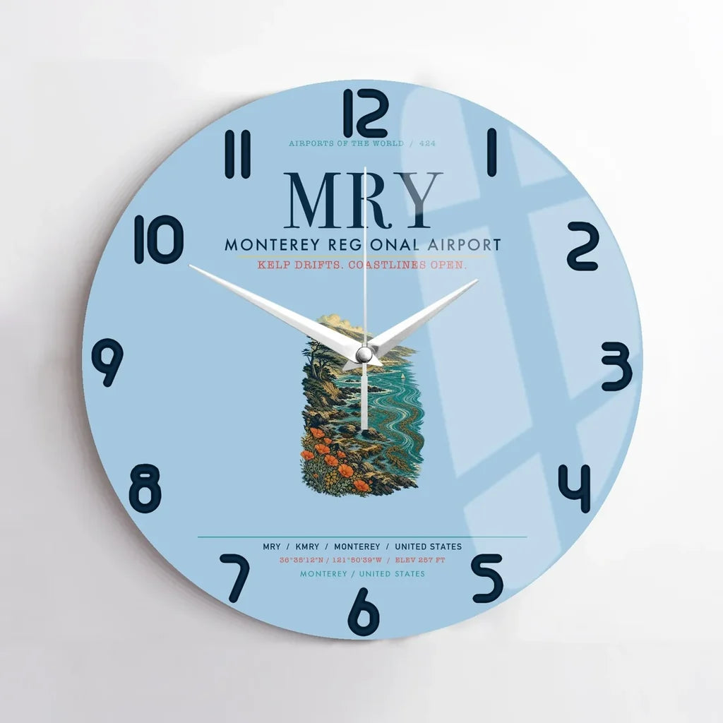 Monterey Regional Airport MRY - Blue