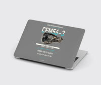 Thumbnail for CFM56-3 design on gray MacBook case