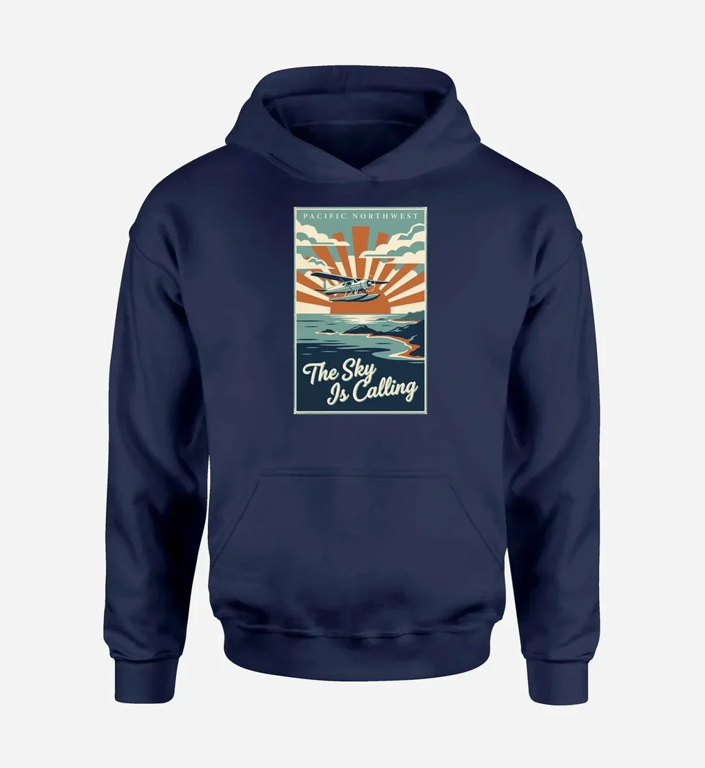 The Sky Is Calling - Navy Blue