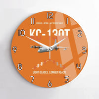Thumbnail for KC-130T NP2000 design on orange no frame wall clock