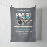 Thumbnail for PW500 design on gray towel