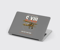 Thumbnail for SPAD S.XIII C.1 design on gray MacBook case