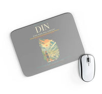 Thumbnail for Dien Bien Phu Airport (DIN) design on gray rectangle mouse pad