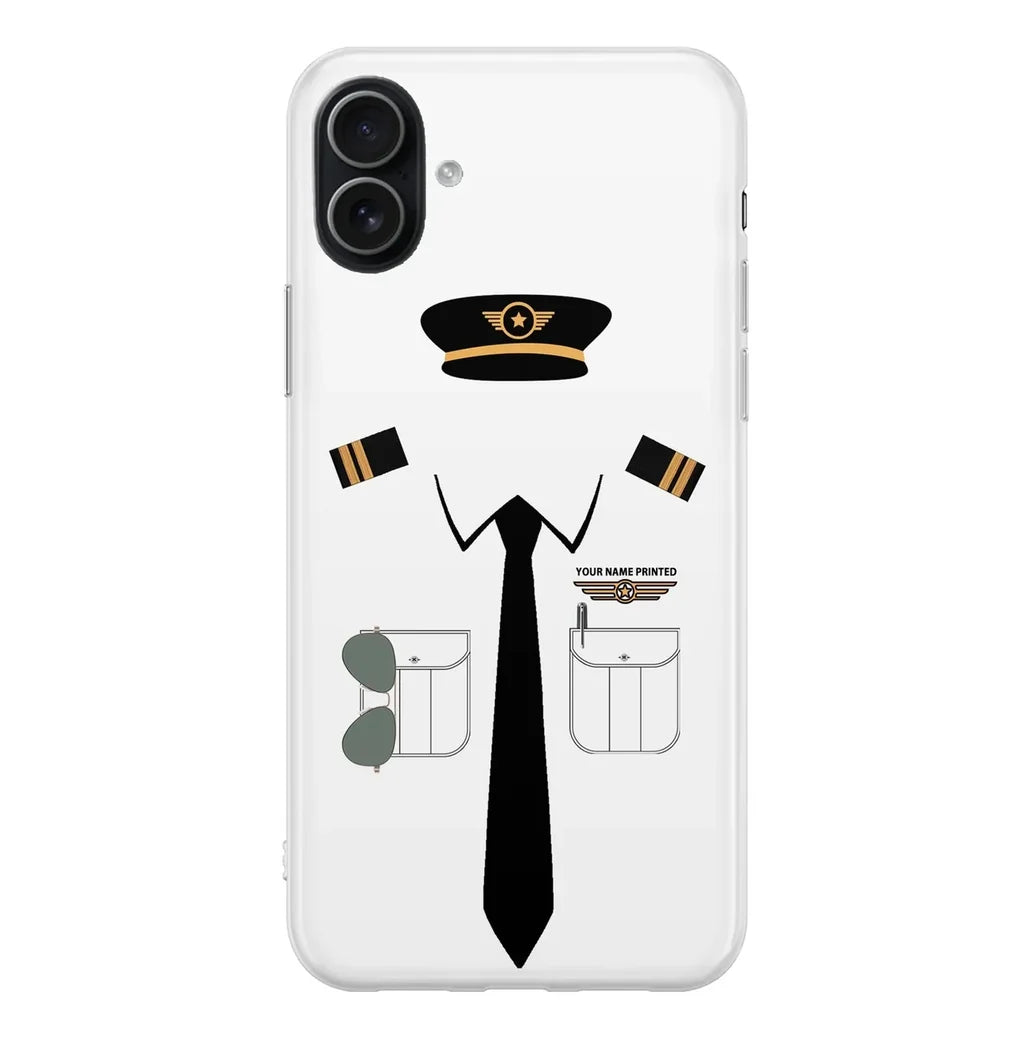 Customisable Pilot Uniform iPhone Case - view 11