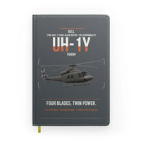 Thumbnail for Bell UH-1Y Venom design on gray notebook