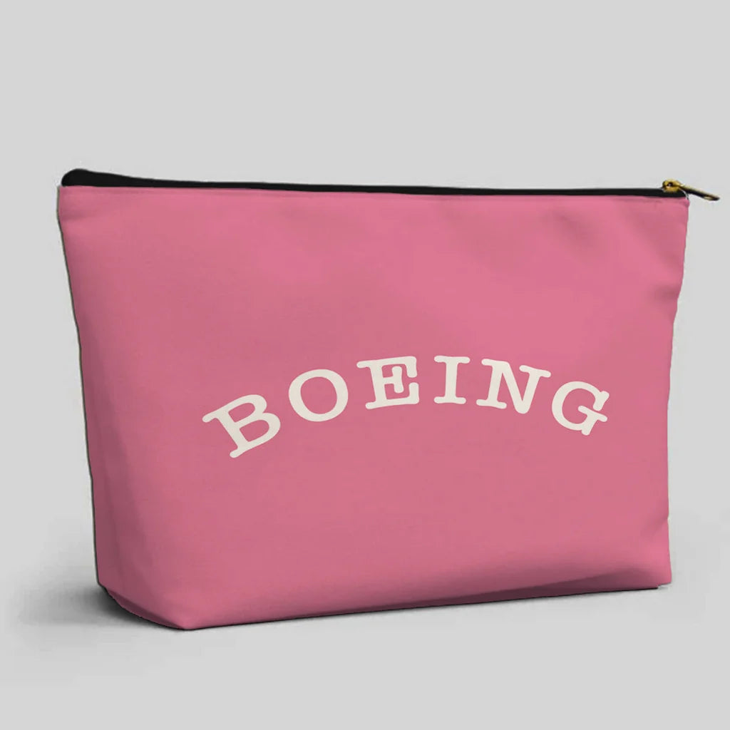 BOEING Text Zipper Pouch - view 11