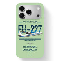 Thumbnail for Fairchild Hiller FH-227B Case design on light green iphone case