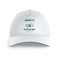 Thumbnail for DJI Matrice 4E design on white printed hat