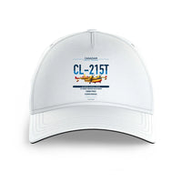 Thumbnail for Canadair CL-215T design on white printed hat