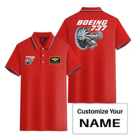 Thumbnail for Customisable Boeing 737 Polo Shirt - view 11