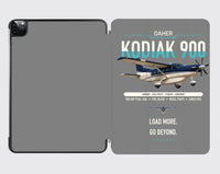 Thumbnail for Daher Kodiak 900 design on gray ipad tablet case