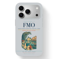 Thumbnail for Greven Airport (FMO) design on light gray iPhone 17 Pro MagSafe case