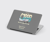 Thumbnail for Cessna A188B AgTruck design on gray MacBook case