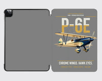 Thumbnail for Curtiss P-6E Hawk design on gray ipad tablet case