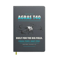 Thumbnail for DJI Agras T40 design on gray notebook
