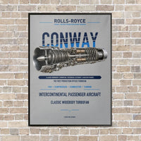 Thumbnail for CONWAY vertical canvas print - framed - light gray background