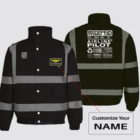Thumbnail for Airline Pilot Label Winter Jacket - view 11
