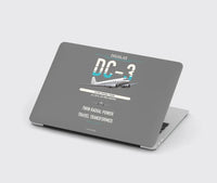 Thumbnail for Douglas DC-3 design on gray MacBook case