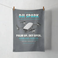 Thumbnail for DJI Spark design on gray towel