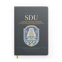 Thumbnail for Santos Dumont Airport (SDU) design on gray notebook