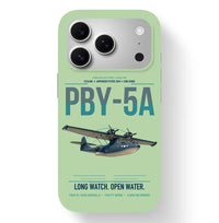 Thumbnail for PBY-5A Catalina design on light green magsafe iphone case, for iPhone 17 Pro