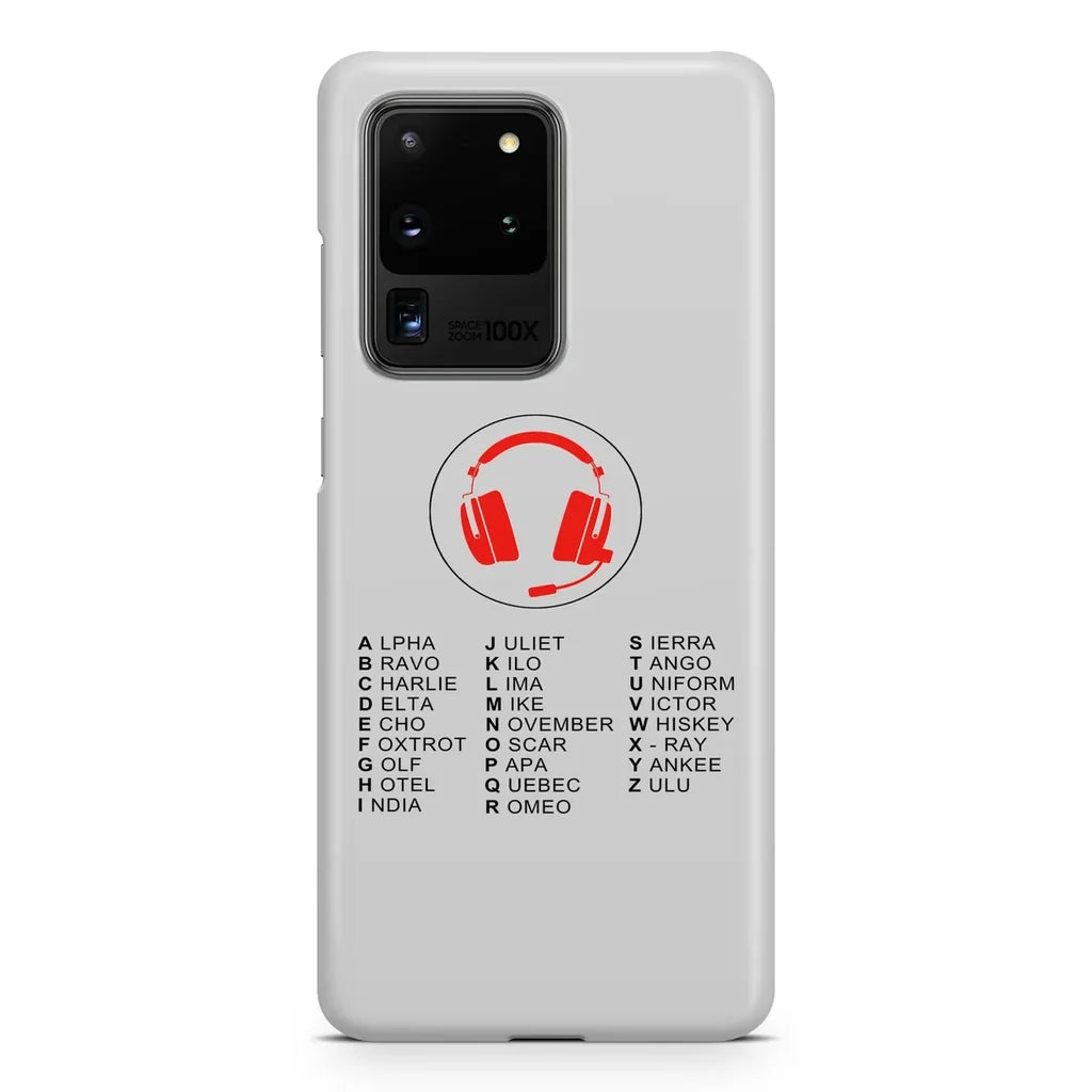 Aviation Alphabet Samsung Case - view 5