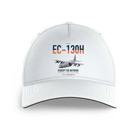 Thumbnail for EC-130H Compass Call design on white printed hat