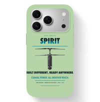 Thumbnail for Ascent AeroSystems Spirit Case design on light green iphone case