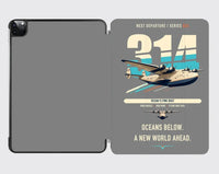Thumbnail for Boeing 314 Clipper design on gray ipad tablet case