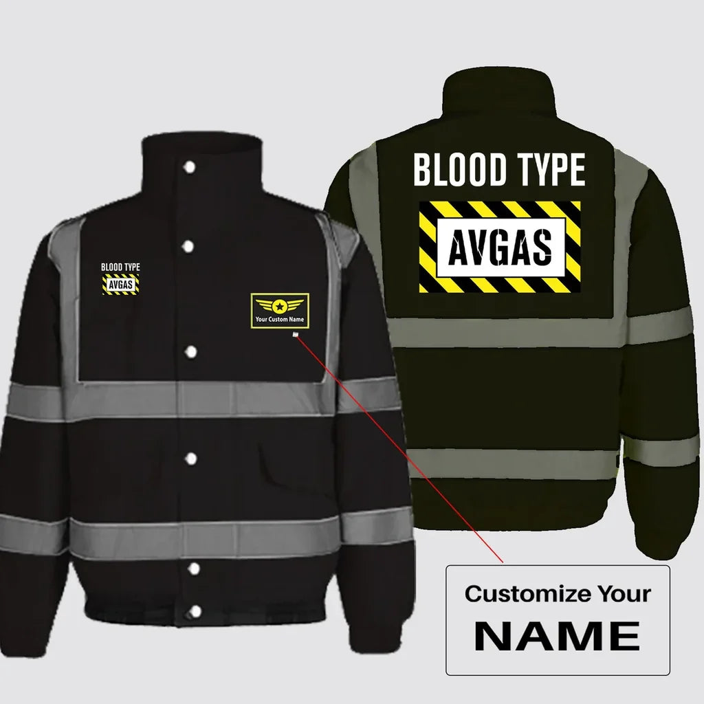 Blood Type AVGAS Winter Jacket - view 11