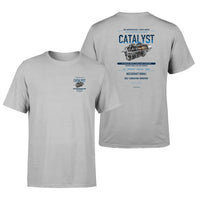 Thumbnail for CATALYST design on light gray t shirt