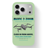 Thumbnail for DJI Mavic 2 Zoom Case design on light green iphone case