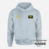 Thumbnail for Customisable Leaf & Airplane Hoodie - view 11