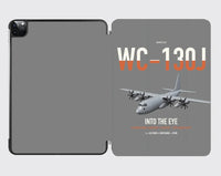 Thumbnail for WC-130J Hurricane Hunter design on gray ipad tablet case
