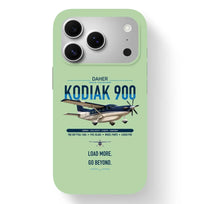 Thumbnail for Daher Kodiak 900 design on light green magsafe iphone case, for iPhone 17 Pro