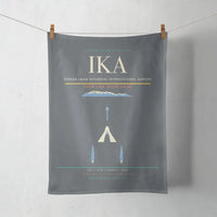 Thumbnail for Tehran Imam Khomeini International Airport (IKA) design on gray towel