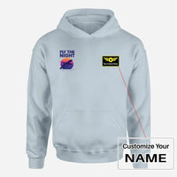 Thumbnail for Customisable Fly The Night Hoodie - view 11