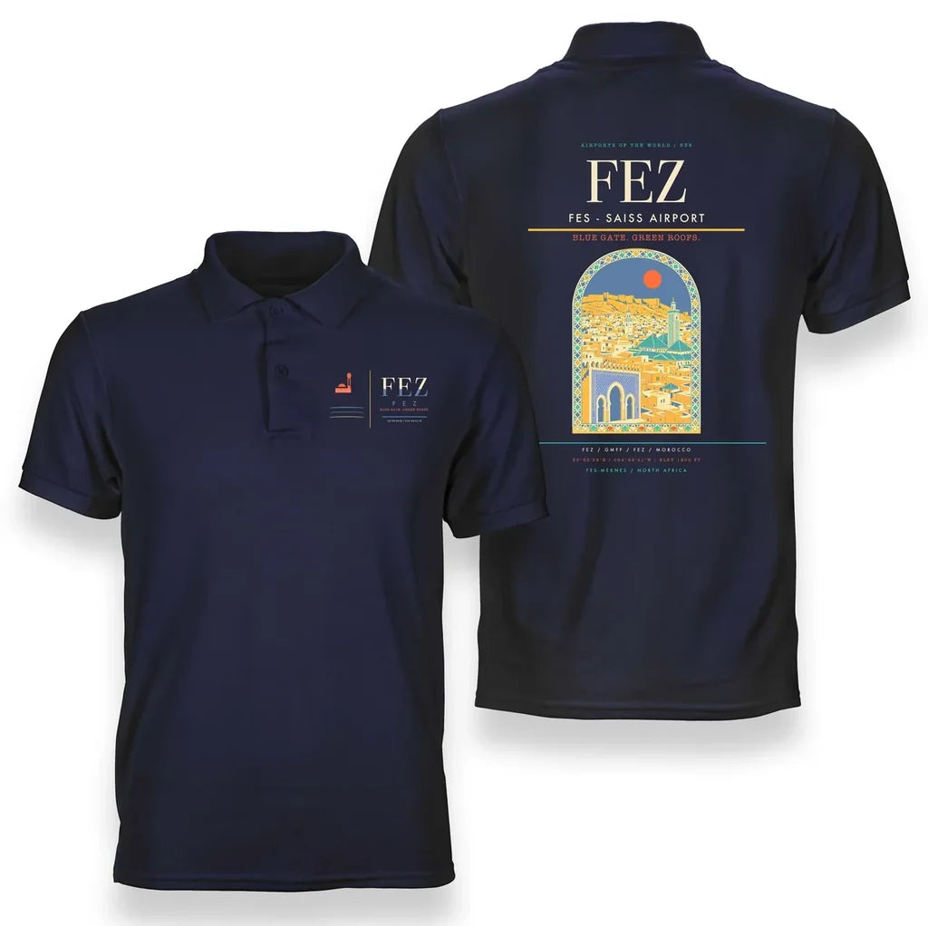 Fes - Saiss Airport FEZ Navy Blue