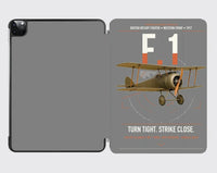 Thumbnail for Sopwith Camel F.1 design on gray ipad tablet case
